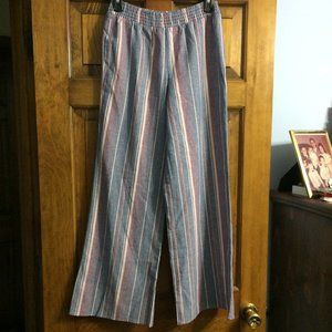 NEW * Wide Leg Strip Pants
